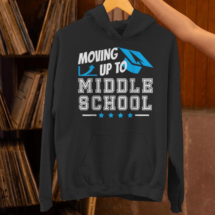 Moving Up To Middle School Graduation T-Shirt Unisex Hoodie