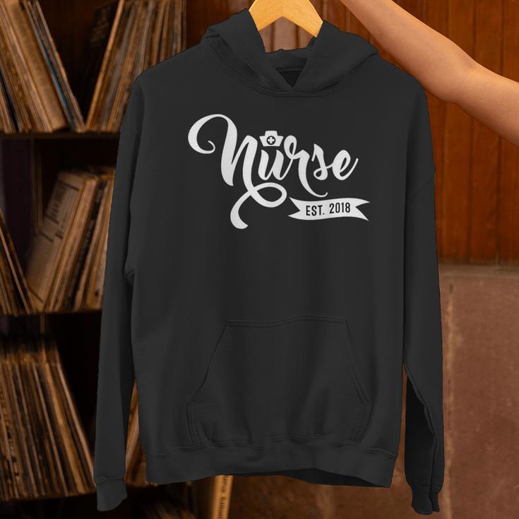 New Nurse 2018 Nursing School Graduate Graduation Shirt Unisex Hoodie
