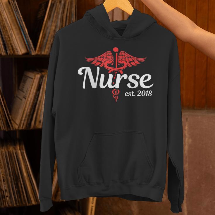 New Nurse 2018 Nurse Nursing School Graduation Shirt Unisex Hoodie