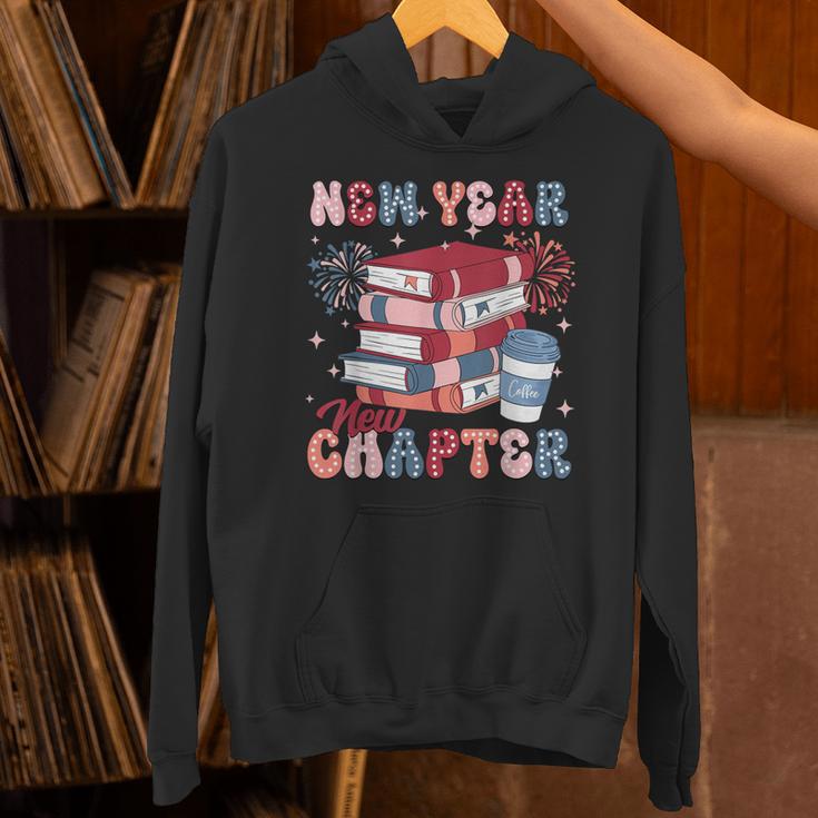 New Year New Chapter Happy New Year 2025 Book Lover Unisex Hoodie