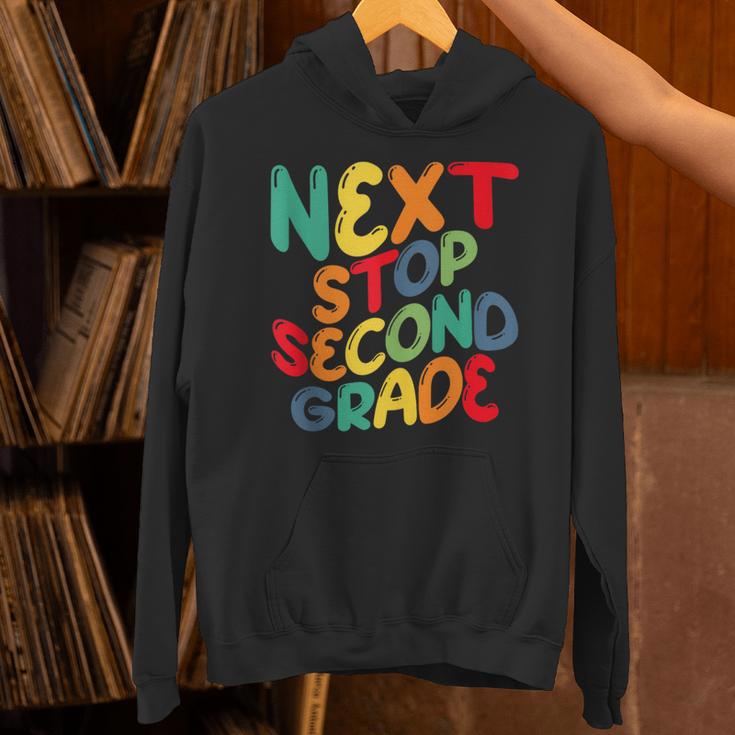 Next Stop Second Grade 1st Grade Graduation Day Kids Unisex Hoodie