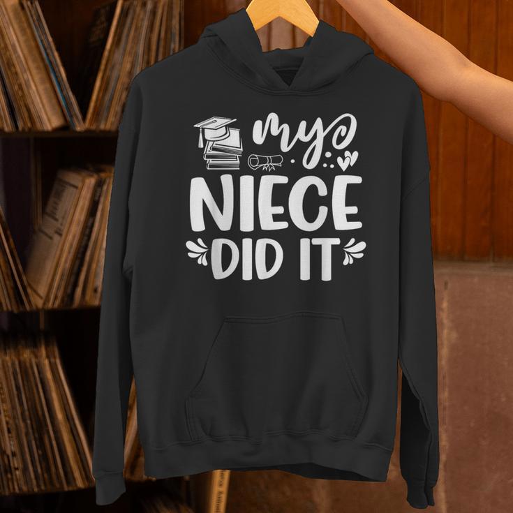 My Niece Did It Graduation Graduated Unisex Hoodie