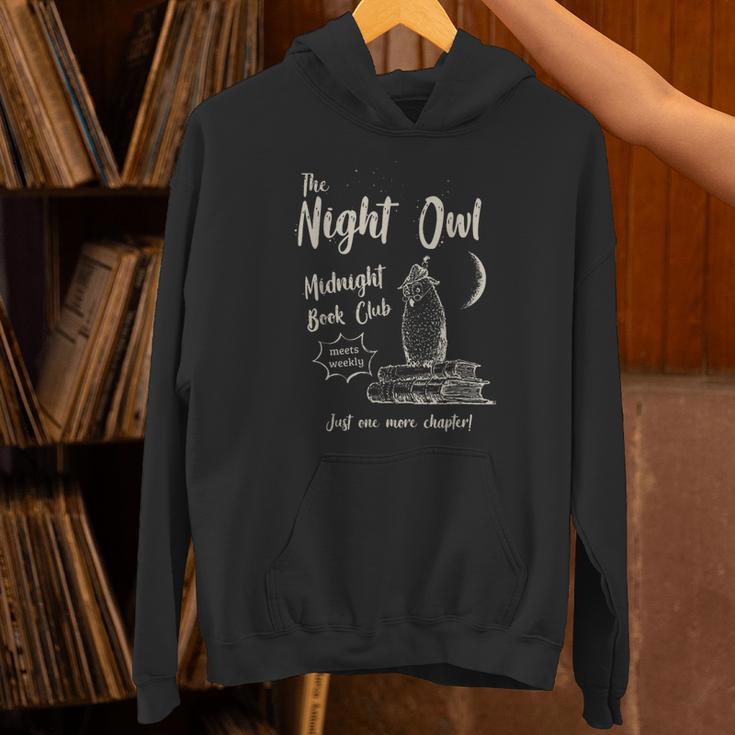 Night Owl Book Club Bookish Book Lover Tee Unisex Hoodie Night Owl Book Club Bookish Book Lover Tee Unisex Hoodie