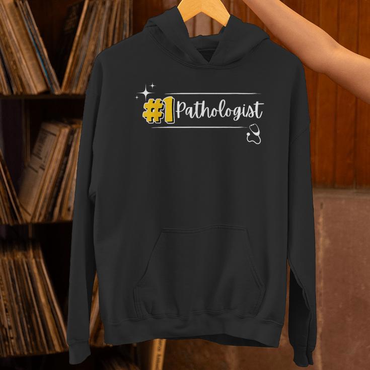 No 1 Pathologist Graduation Anniversairy Birthday Hospital Unisex Hoodie