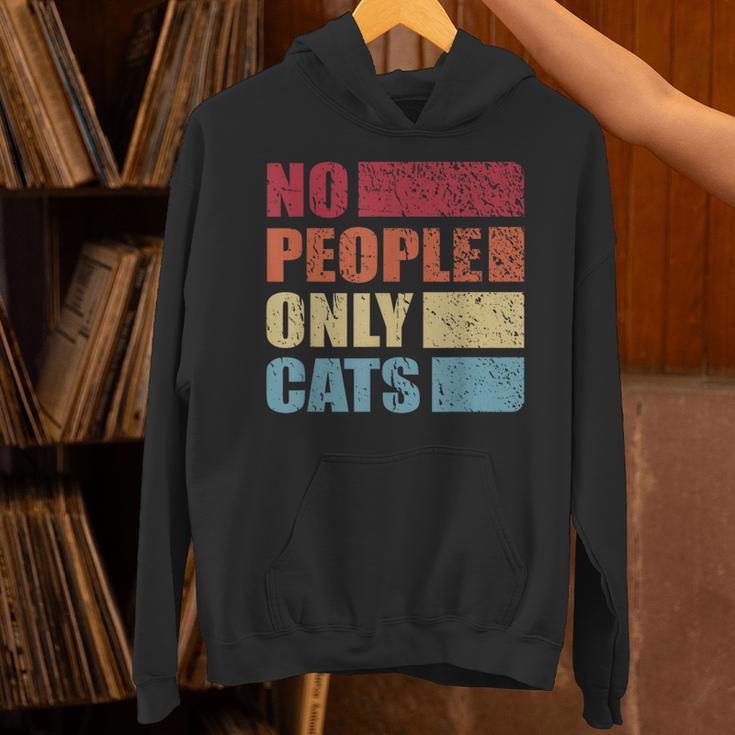 No People Only Cats Introvert Unisex Hoodie No People Only Cats Introvert Unisex Hoodie