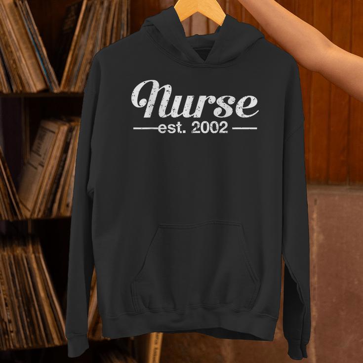 Nurse Est 2002 Graduation Unisex Hoodie