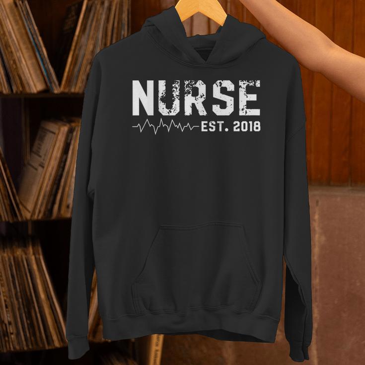 Nurse Est 2018 Nursing School Graduation Unisex Hoodie