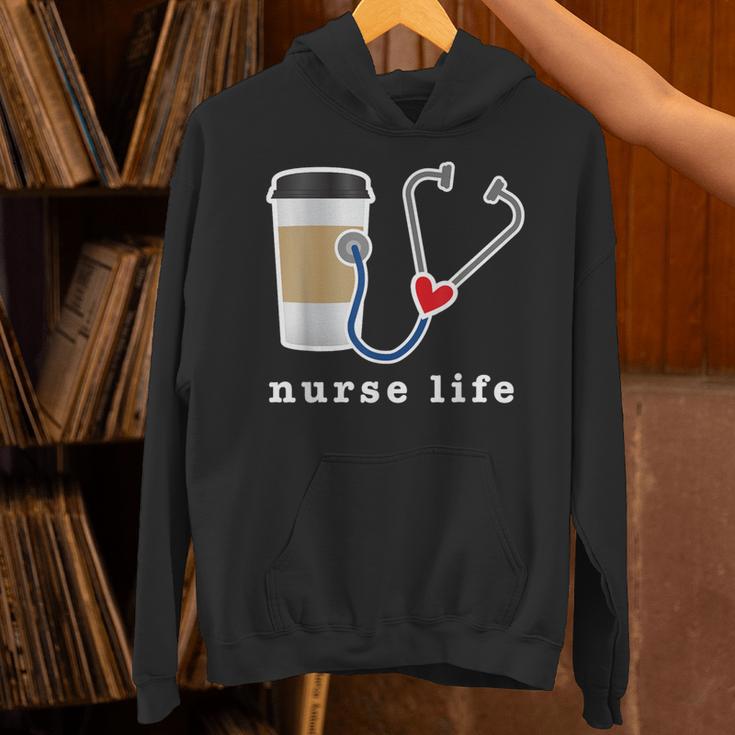 Nurse Life Graphic Nursing School Graduation Unisex Hoodie