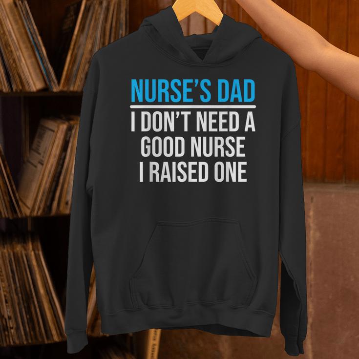 Nurse's Dad Father Nursing School Graduation Unisex Hoodie