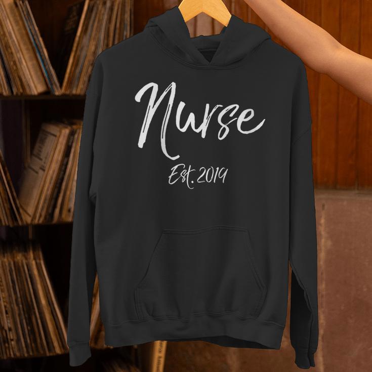 Nursing Student Graduation For Women Nurse Est 2019 Unisex Hoodie