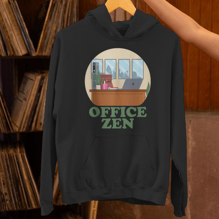 Office Zen Introvert Office Staff Secretary Employee Admin Unisex Hoodie