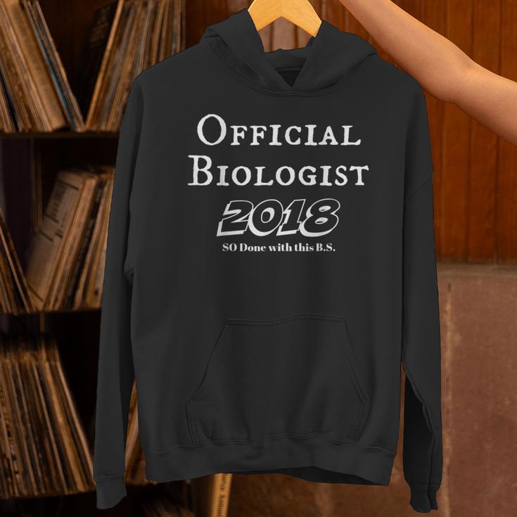Official BiologistShirt Biologist Graduation Shirt Unisex Hoodie