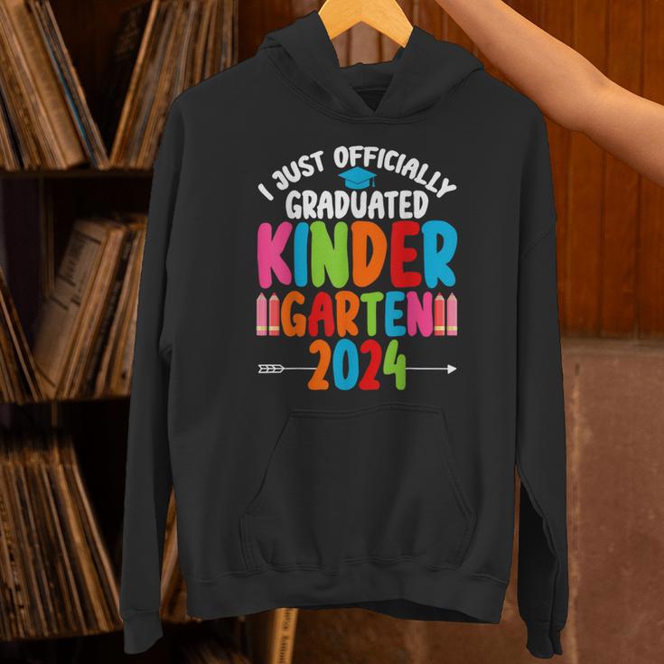 I Officially Graduated Kindergarten Graduation 2024 Unisex Hoodie
