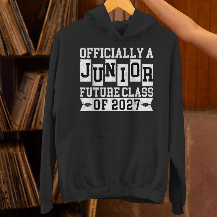 Officially a Junior Future Class Of 2027 Senior Graduation Unisex Hoodie