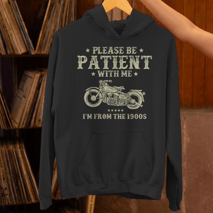 Old Biker I'm From The 1900s Motorcycle Classic Men Unisex Hoodie