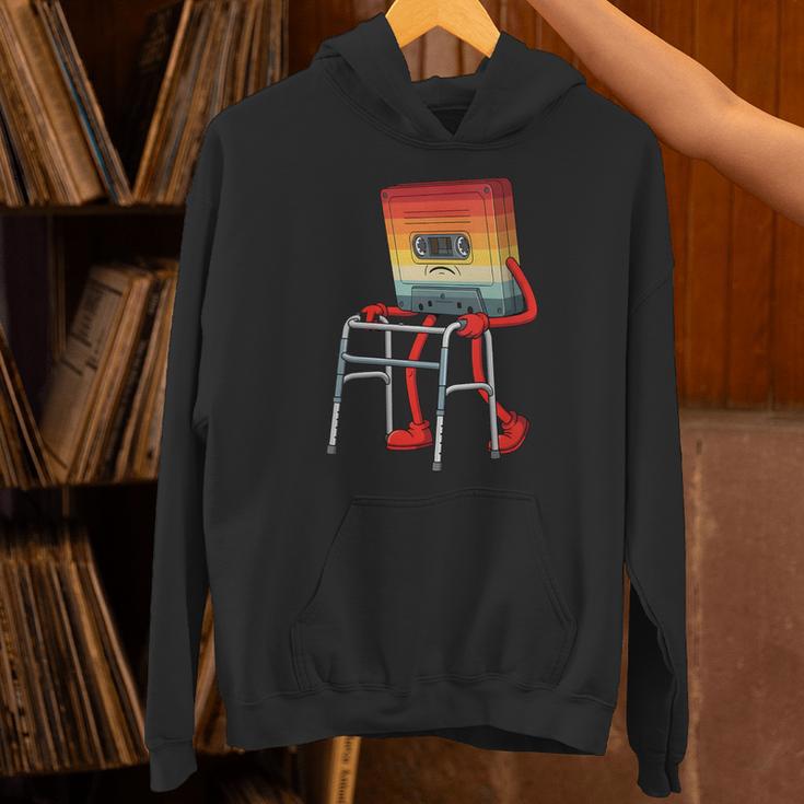 Old Vintage Cassette Tape 70s 80s 80s Outfit Nostalgia Unisex Hoodie Old Vintage Cassette Tape 70s 80s 80s Outfit Nostalgia Unisex Hoodie