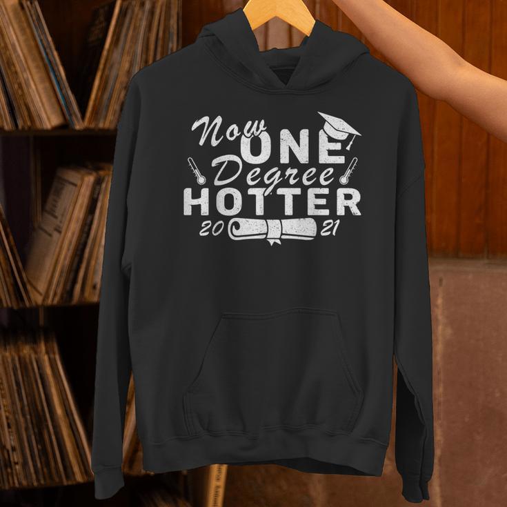 Now One Degree Hotter 2021 College Graduation Unisex Hoodie