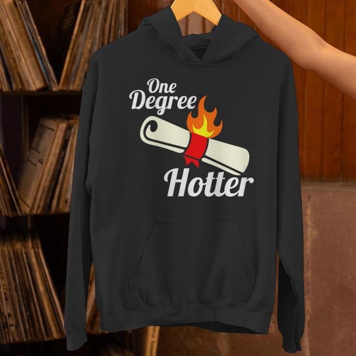 One Degree Hotter GraduationShirt For College Grads Unisex Hoodie