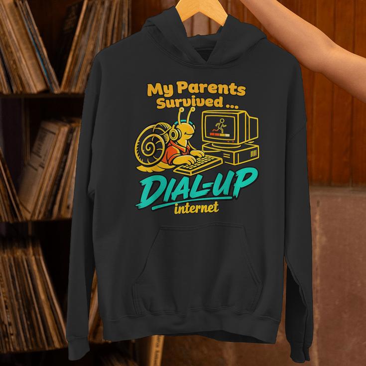 My Parents Survived Dial Up Internet Nostalgia 90s Unisex Hoodie