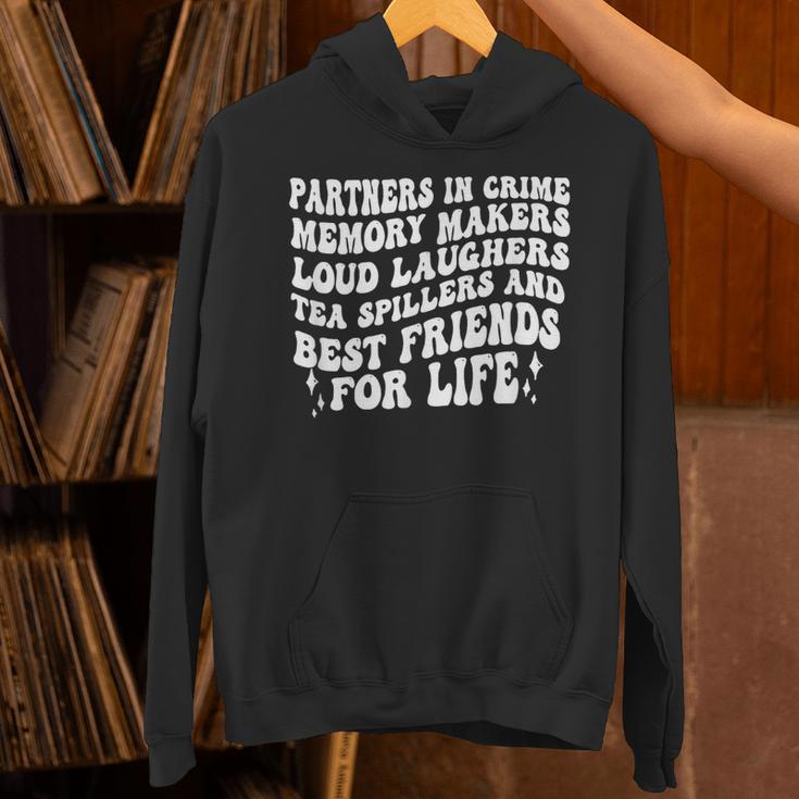 Partners In Crime Memory Makers Best Friend For Life Unisex Hoodie