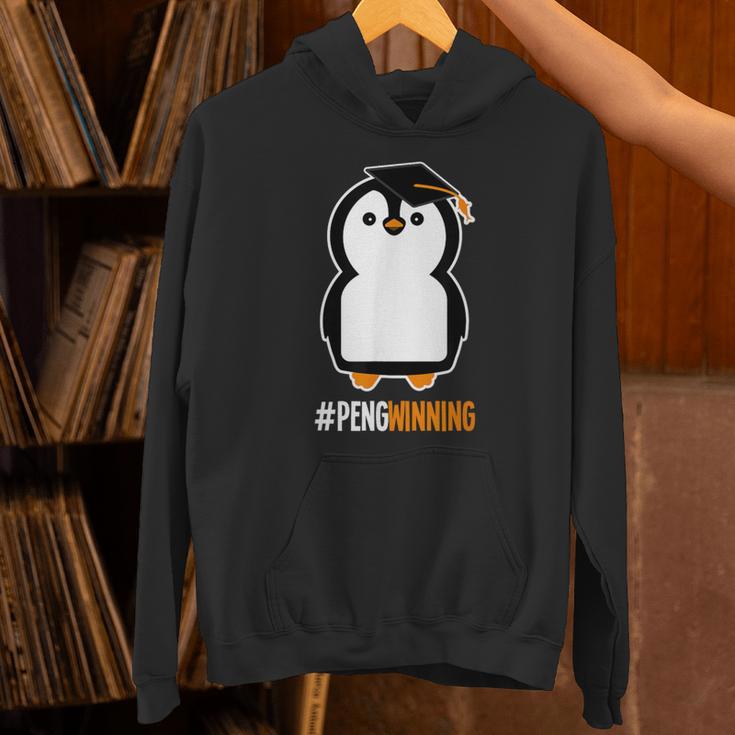 Penguin Graduation For Grads Hashtag Pengwinning Unisex Hoodie