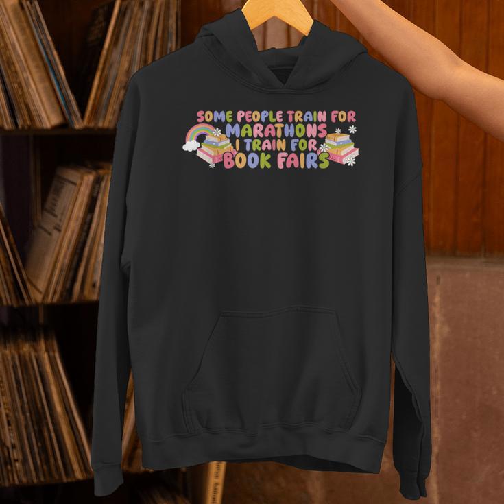 Some People Train For Marathons I Train For Book Fairs Unisex Hoodie