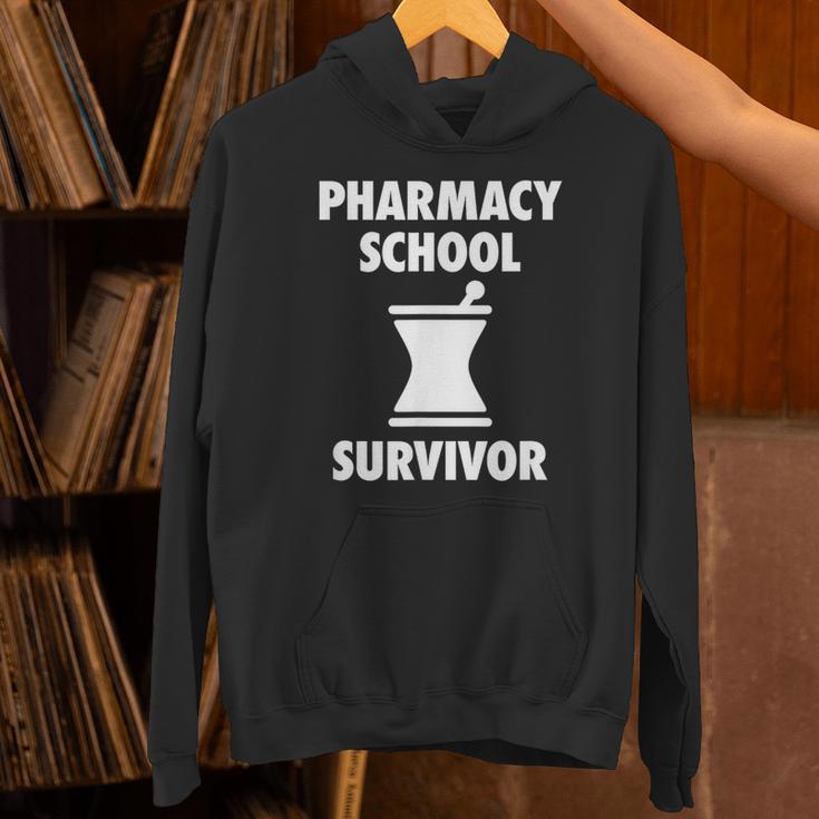 Pharmacy School Survivor PharmD Graduation T-Shirt Unisex Hoodie