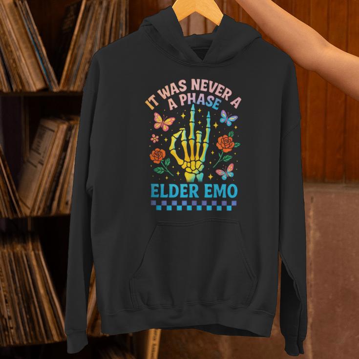 It Was Never A Phase Elder Emo Nostalgia Unisex Hoodie