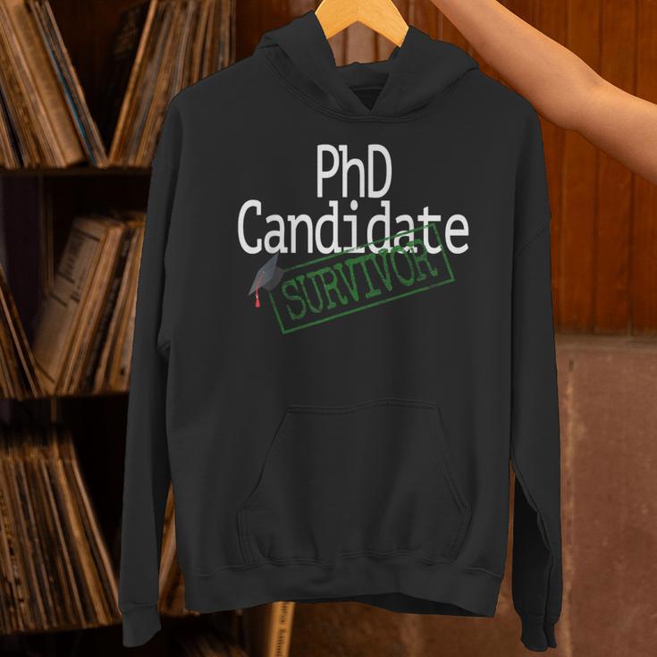 PhD Candidate Survivor Medical Doctors Graduation Doctor Unisex Hoodie