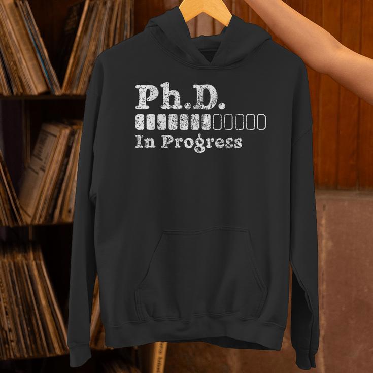 PhD In Progress PhD Doctoral Degree Graduation Doctorate Unisex Hoodie
