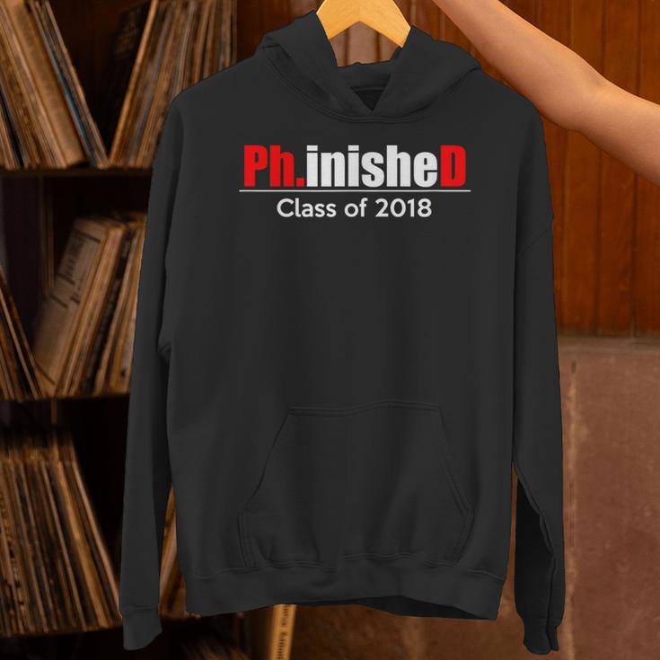 Phinished PhD Graduation T-Shirt For Men And Women Unisex Hoodie