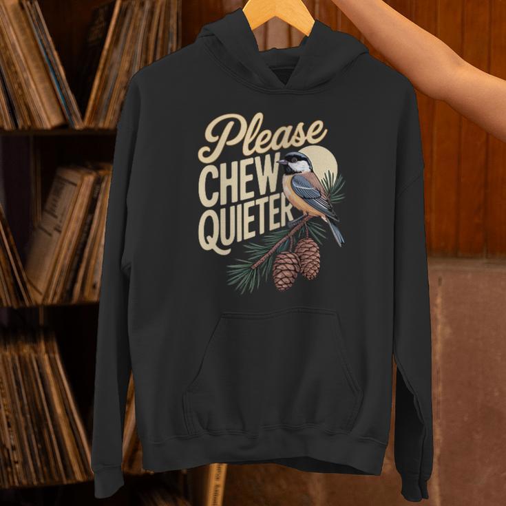 Please Chew Quieter Introverts Casual Everyday Unisex Hoodie Please Chew Quieter Introverts Casual Everyday Unisex Hoodie