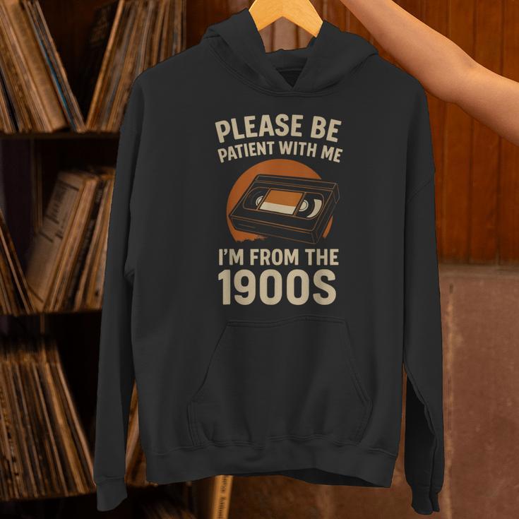 Please Be Patient I'm From The 1900s – Vintage Tape Unisex Hoodie