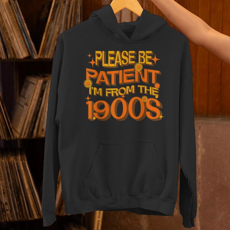 Please Be Patient I'm From The 1900s Ironic Millennial Quote Unisex Hoodie Please Be Patient I'm From The 1900s Ironic Millennial Quote Unisex Hoodie