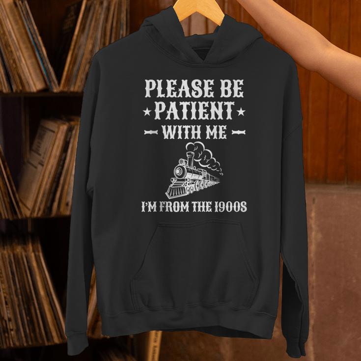 Please Be Patient I'm From The 1900s Old Men & Women Unisex Hoodie