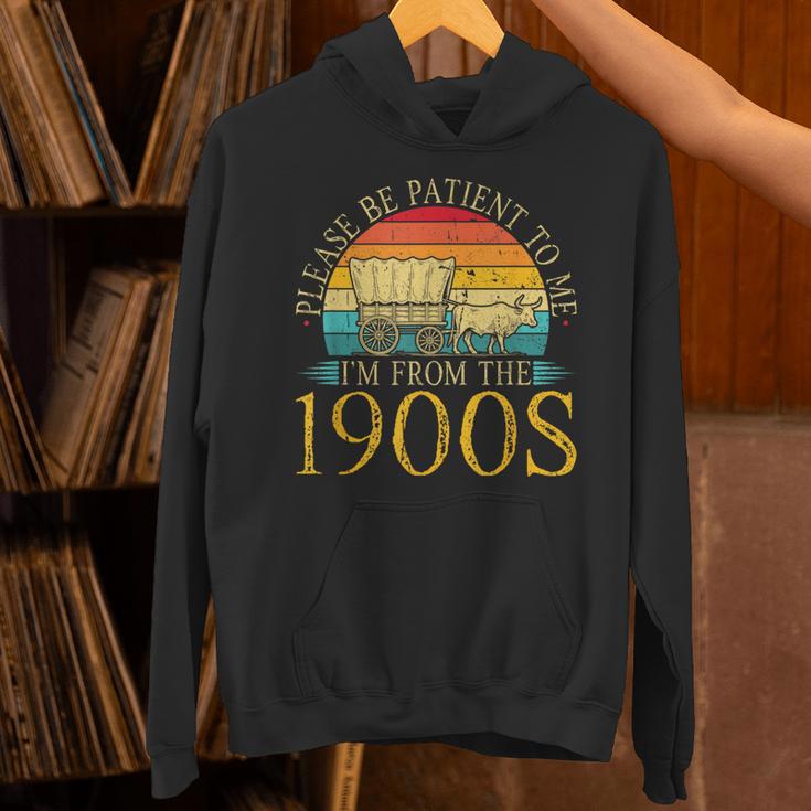 Please Be Patient To Me I'm From The 1900s Retro Vintage Unisex Hoodie Please Be Patient To Me I'm From The 1900s Retro Vintage Unisex Hoodie
