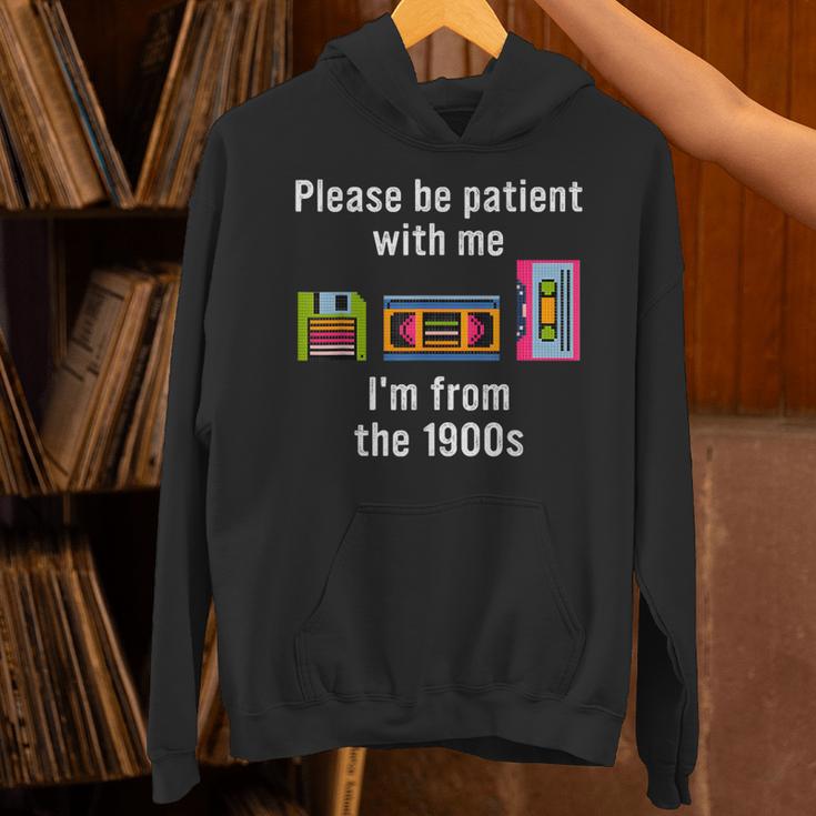 Please Be Patient With Me I'm From The 1900s Video Tape Unisex Hoodie Please Be Patient With Me I'm From The 1900s Video Tape Unisex Hoodie