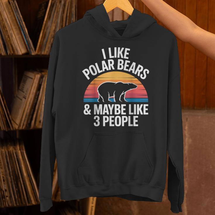 I Like Polar Bears Maybe 3 People Sarcastic Introvert Humor Unisex Hoodie I Like Polar Bears Maybe 3 People Sarcastic Introvert Humor Unisex Hoodie