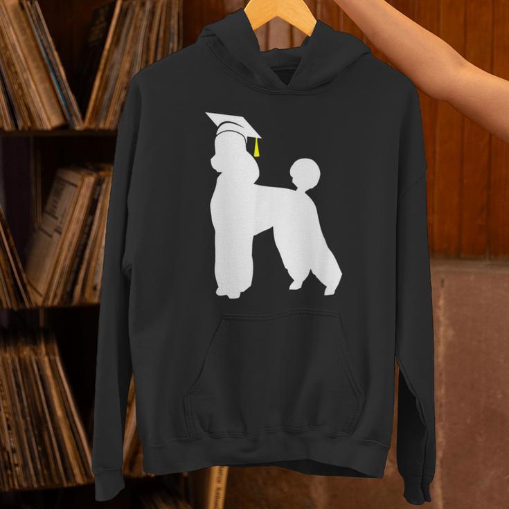 Poodle Graduation Dog Graduate Unisex Hoodie