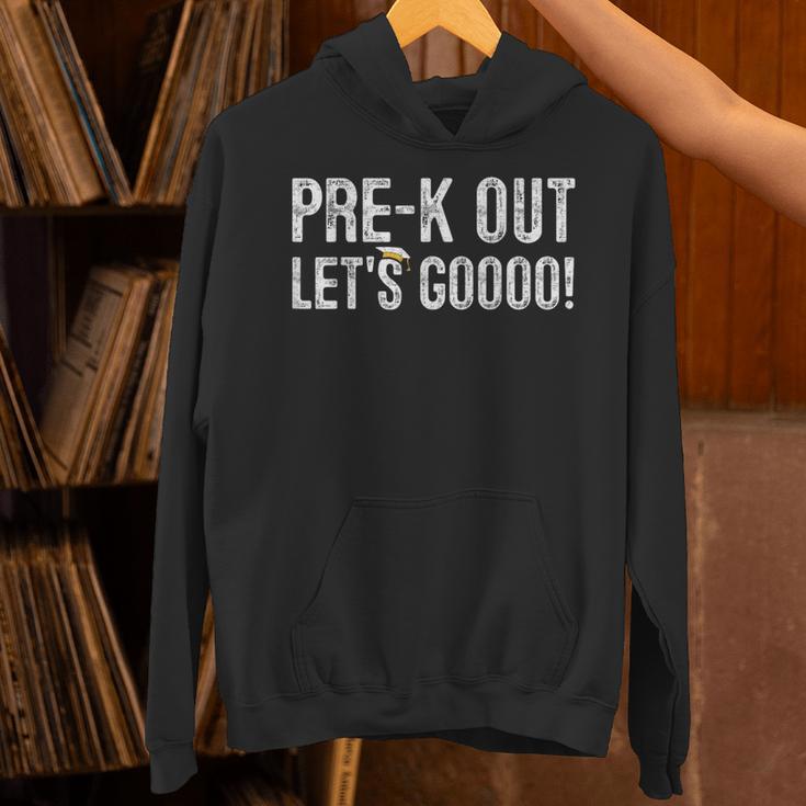 Pre-K Out Preschool Graduation 2025 Teacher Last Day Unisex Hoodie
