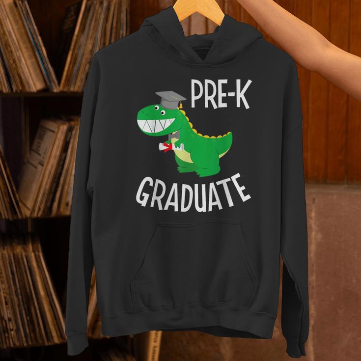 Preschool Graduation Preschooler Dinosaur Pre-K Dino Kids Unisex Hoodie