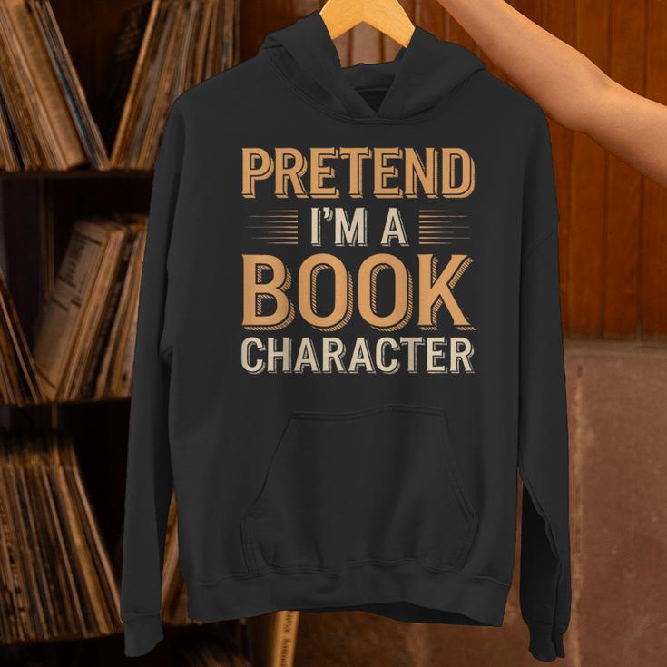 Pretend I'm A Book Character Unisex Hoodie