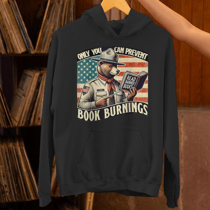 Only You Can Prevent Book Burnings Books Unisex Hoodie