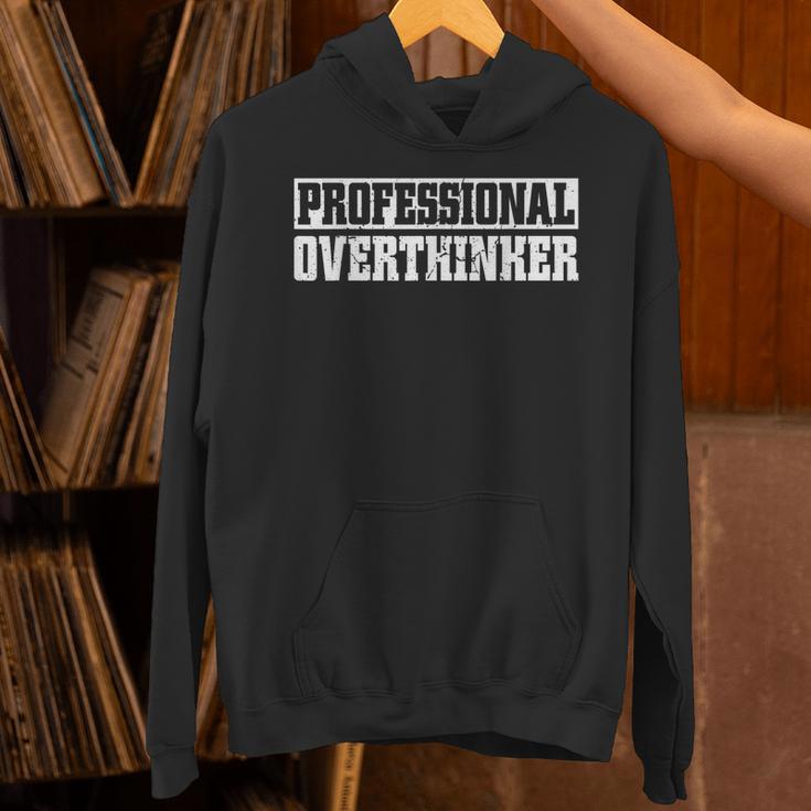 Professional Overthinker Introvert Unisex Hoodie Professional Overthinker Introvert Unisex Hoodie