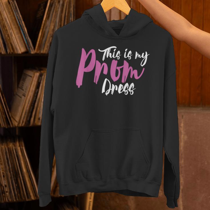 This Is My Prom Dress Shirt Senior Graduation Cute Tee Unisex Hoodie
