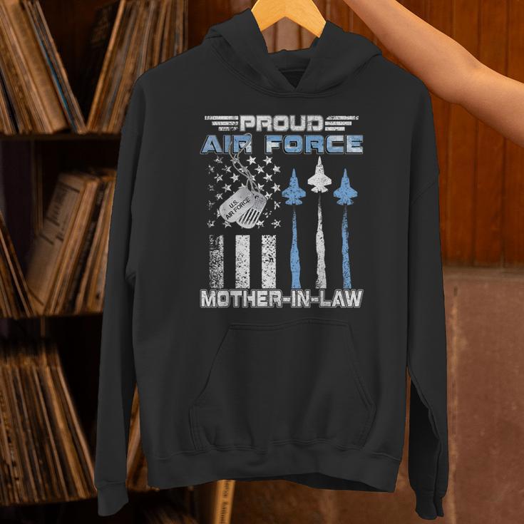 Proud Air Force Mother-In-Law US Air Force Graduation Unisex Hoodie
