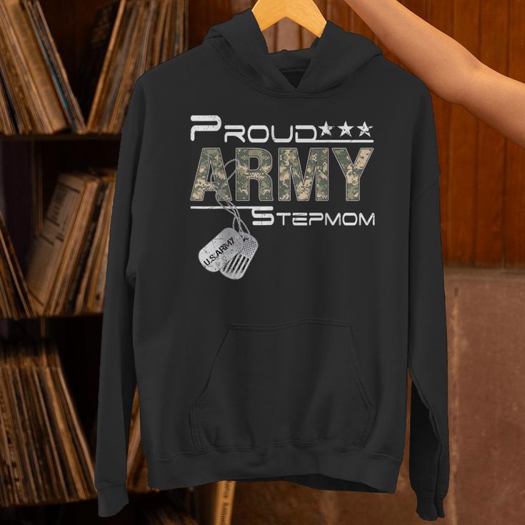 Proud Army Stepmom Army Graduation Stepmom US Army Stepmom Unisex Hoodie