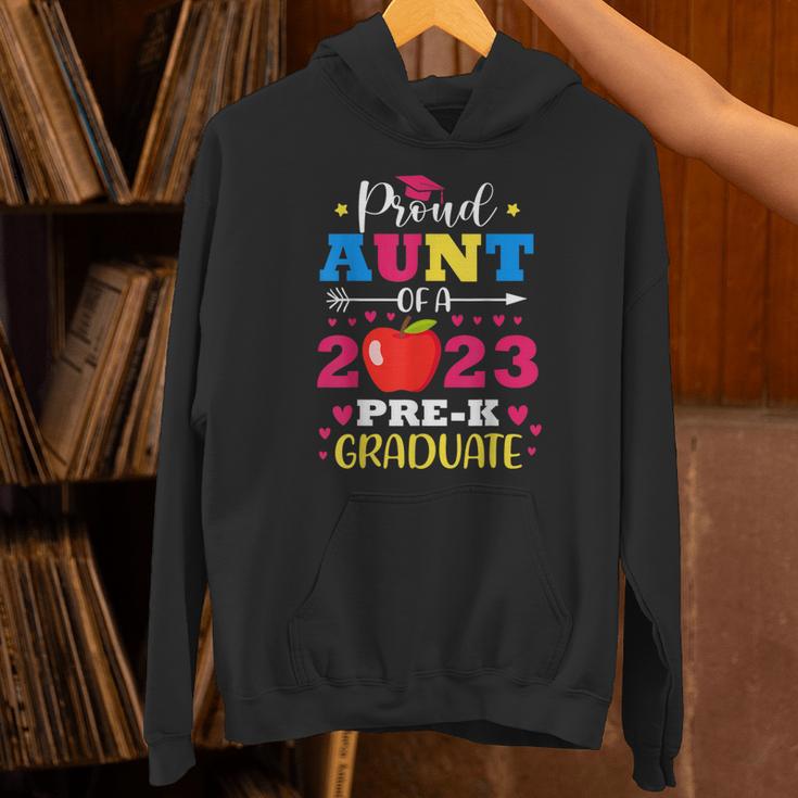 Proud Aunt Of 2023 Pre-K Graduate Senior Graduation Matching Unisex Hoodie