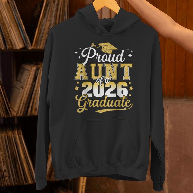 Proud Aunt Of a Class Of 2026 Graduate Senior Graduation Unisex Hoodie