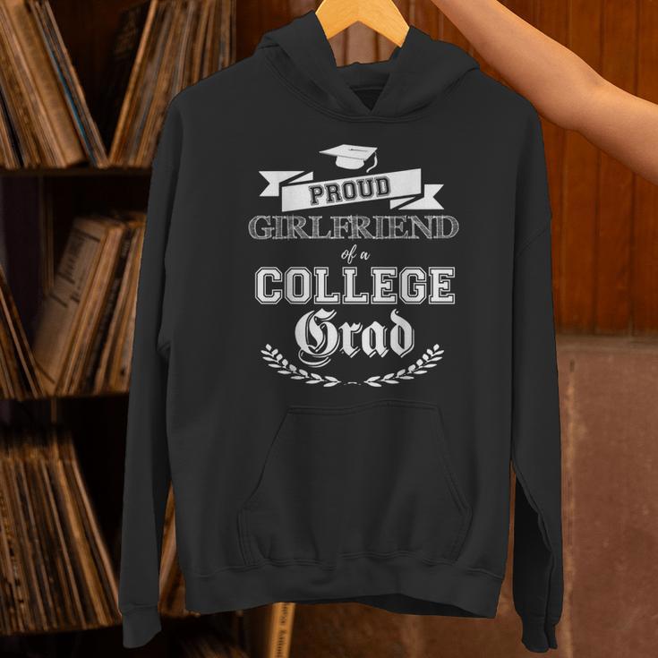 Proud Girlfriend Of College Grad 2019 Family Graduation Tee Unisex Hoodie